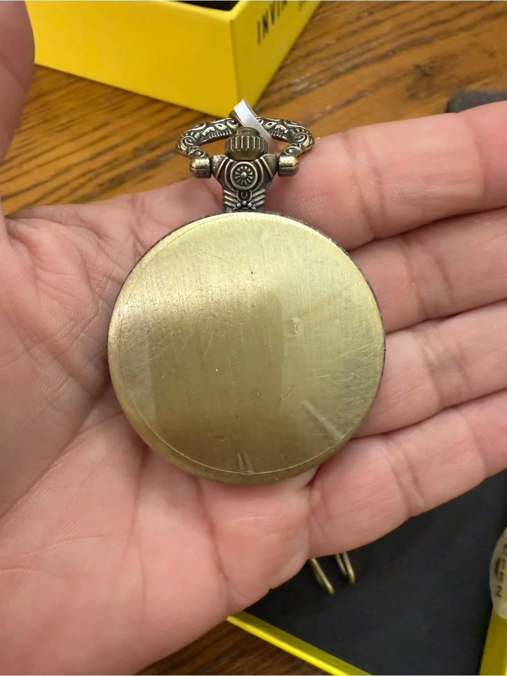 Invicta Bronze Astronomical Pocket Watch